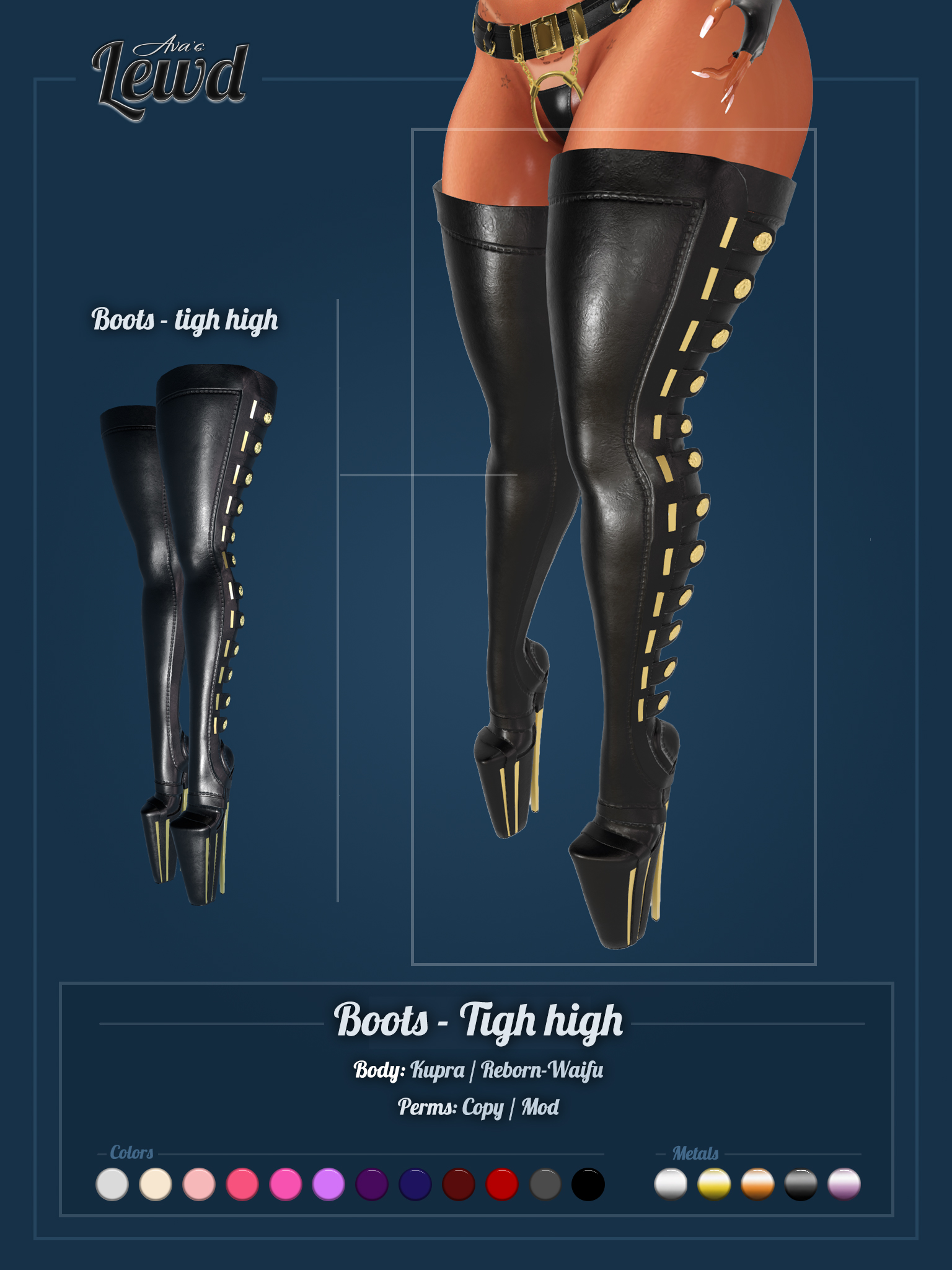 Boots - Thigh High