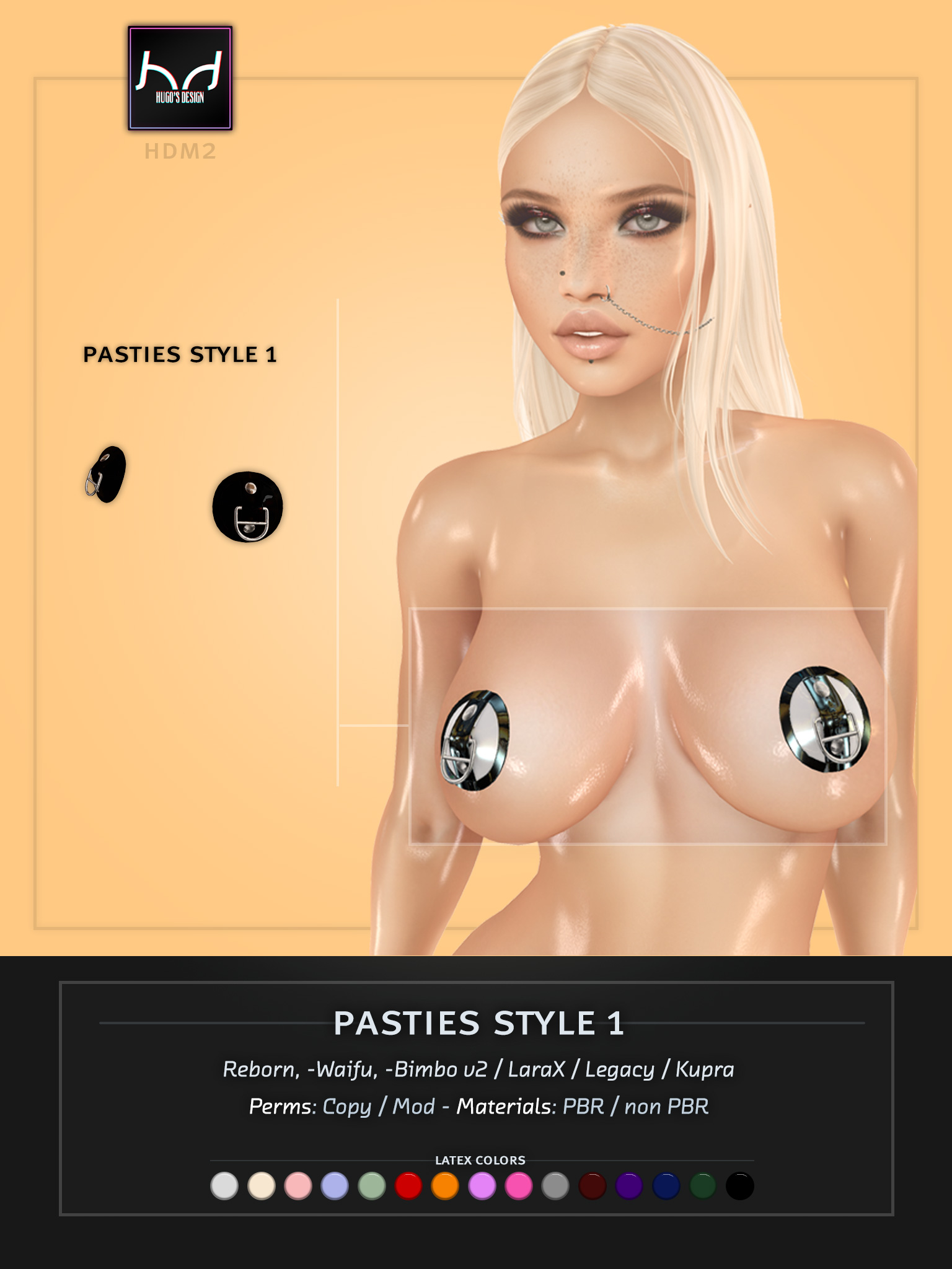 Pasties Style 1